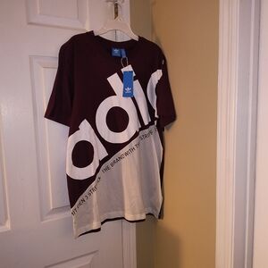 NWT MENS ADIDAS TEE SHIRT. SZ. L.